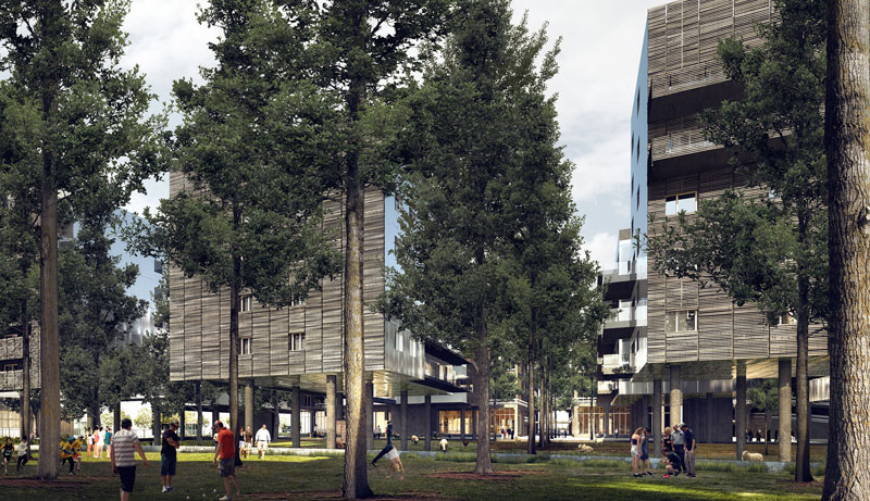 165 LOGEMENTS, PARKINGS ET LOCAUX ARTISANAT